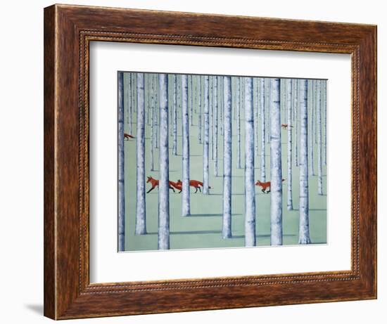 A Skulk of Foxes-Rebecca Campbell-Framed Giclee Print