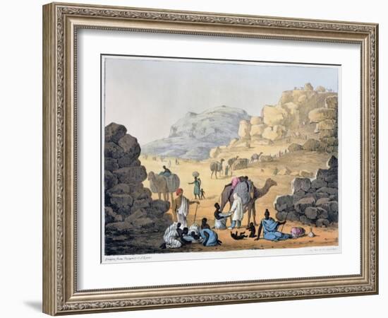 'A Slave Kaffle', 1821-Denis Dighton-Framed Giclee Print