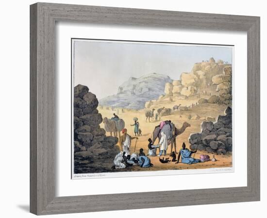 'A Slave Kaffle', 1821-Denis Dighton-Framed Giclee Print