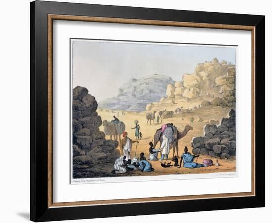 'A Slave Kaffle', 1821-Denis Dighton-Framed Giclee Print