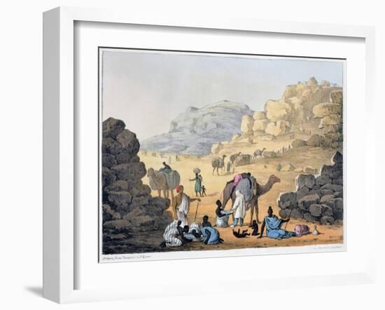 'A Slave Kaffle', 1821-Denis Dighton-Framed Giclee Print