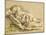 A Sleeping Baby-Francois Boucher-Mounted Giclee Print