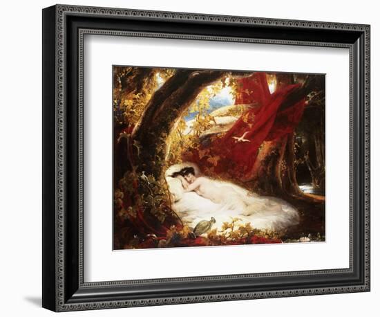 A Sleeping Beauty-Richard Westall-Framed Giclee Print