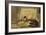 A Sleeping Cat and Kittens in an Artist's Studio-Henriette Ronner-Knip-Framed Giclee Print