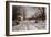 A Sleigh Ride Through a Winter Landscape, 1915-Peder Mork Monsted-Framed Giclee Print