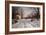 A Sleigh Ride through a Winter Landscape-Peder Mork Monsted-Framed Giclee Print