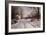 A Sleigh Ride through a Winter Landscape-Peder Mork Monsted-Framed Giclee Print