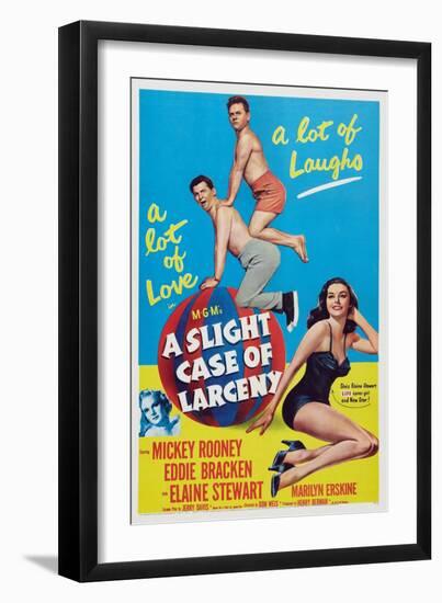 A Slight Case of Larceny, 1953-null-Framed Art Print