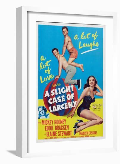 A Slight Case of Larceny, 1953-null-Framed Art Print