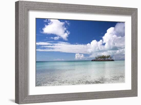 A Small Cay Off The Coast Of Eleuthera, The Bahamas-Erik Kruthoff-Framed Photographic Print