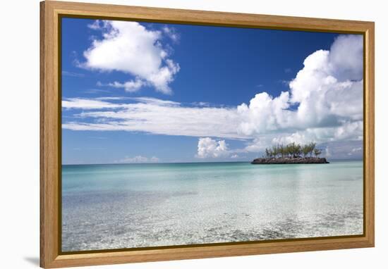 A Small Cay Off The Coast Of Eleuthera, The Bahamas-Erik Kruthoff-Framed Premier Image Canvas