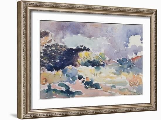 A Small Landscape, 1905-Henri Edmond Cross-Framed Giclee Print