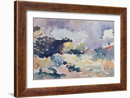 A Small Landscape, 1905-Henri Edmond Cross-Framed Giclee Print