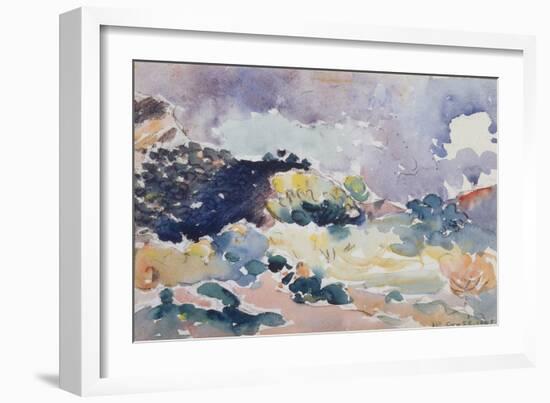 A Small Landscape, 1905-Henri Edmond Cross-Framed Giclee Print