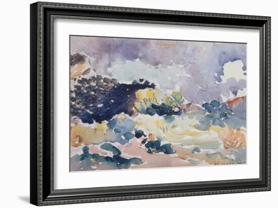 A Small Landscape, 1905-Henri Edmond Cross-Framed Giclee Print