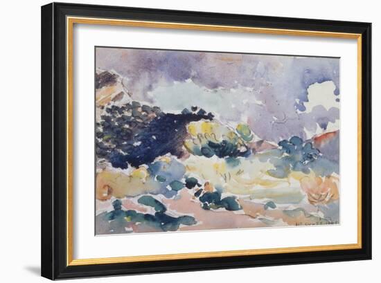 A Small Landscape, 1905-Henri Edmond Cross-Framed Giclee Print