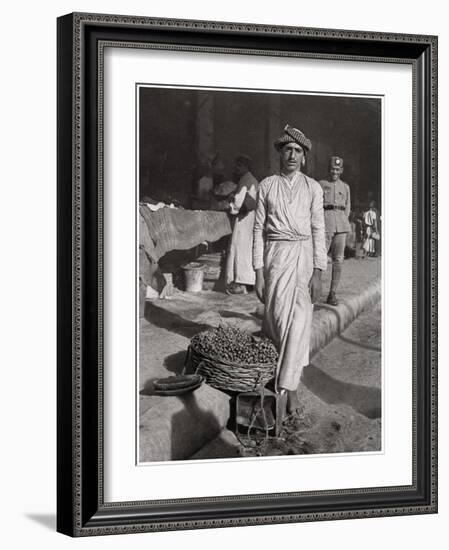 A Small Trade That Brings Little Gain, Iraq, 1925-A Kerim-Framed Giclee Print