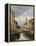 A Small Venetian Canal, 1895-Eugène Boudin-Framed Premier Image Canvas