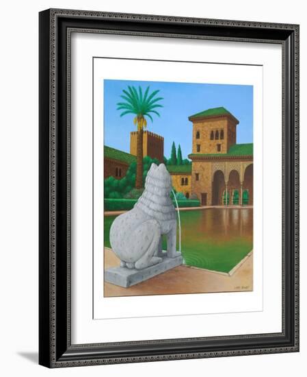 A Smaller Splash-Larry Smart-Framed Giclee Print