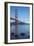 A Smooth-Water Reflection Of The Golden Gate Bridge In The Early Morning Light-Joe Azure-Framed Photographic Print