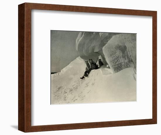 'A Snow Cornice', c1908, (1909)-Unknown-Framed Photographic Print