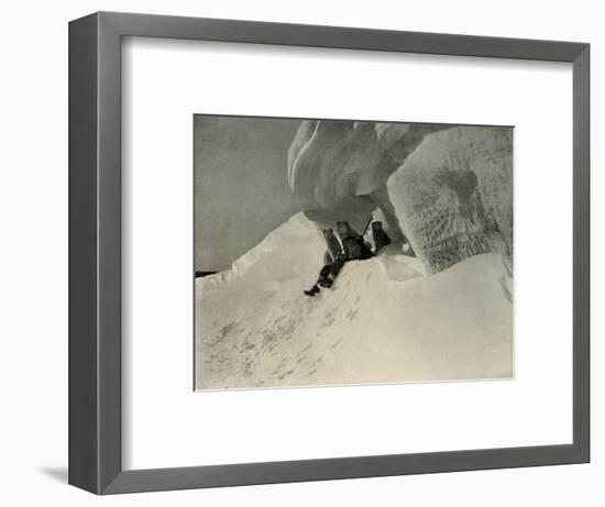 'A Snow Cornice', c1908, (1909)-Unknown-Framed Photographic Print