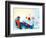 A Snowboarder Sitting On Snow Grief-Aleksey Vl B.-Framed Premium Giclee Print