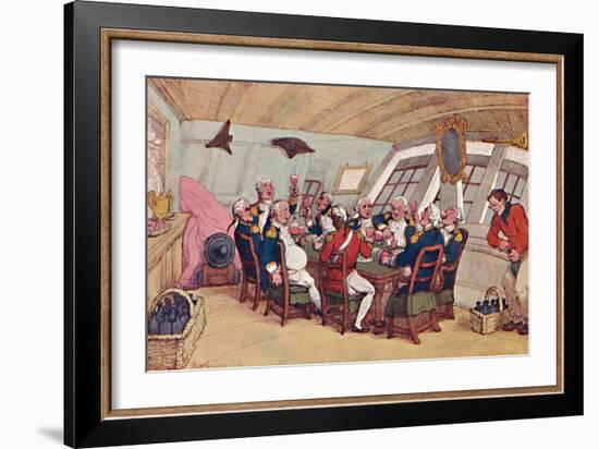 'A Snug Cabin', c1810, (1904)-Thomas Rowlandson-Framed Giclee Print