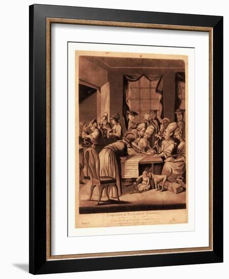 A Society of Patriotic Ladies-null-Framed Giclee Print