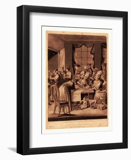 A Society of Patriotic Ladies-null-Framed Giclee Print