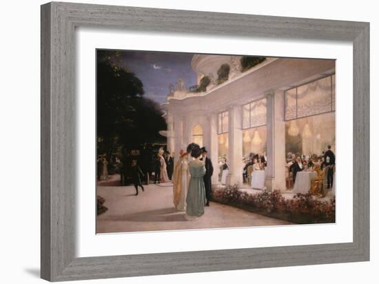 A Soiree at Pre-Catelan, 1909-Henri Gervex-Framed Giclee Print