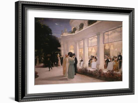 A Soiree at Pre-Catelan, 1909-Henri Gervex-Framed Giclee Print