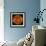 A Solar Flare Erupting on the Left Side of the Sun-null-Framed Premium Giclee Print displayed on a wall