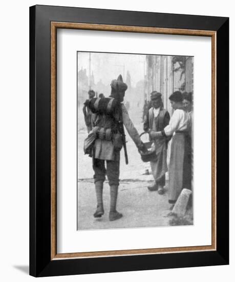 A Soldier from the British Indian Army, France, C1915-null-Framed Premium Giclee Print