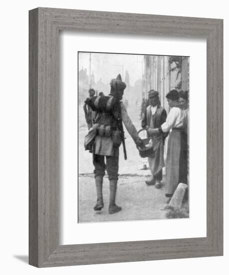 A Soldier from the British Indian Army, France, C1915-null-Framed Giclee Print