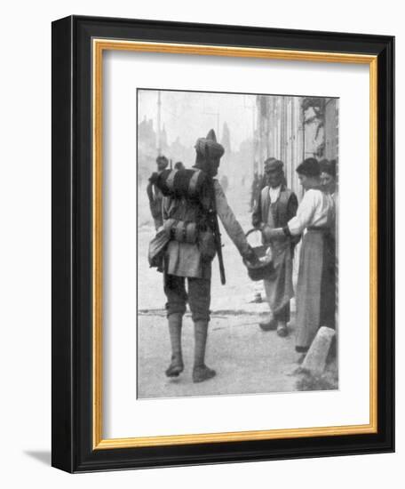 A Soldier from the British Indian Army, France, C1915-null-Framed Giclee Print