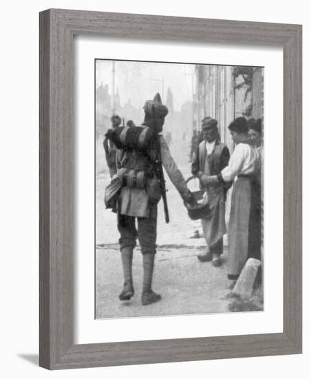 A Soldier from the British Indian Army, France, C1915-null-Framed Giclee Print