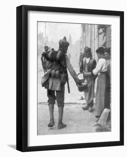 A Soldier from the British Indian Army, France, C1915-null-Framed Giclee Print