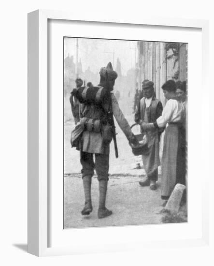 A Soldier from the British Indian Army, France, C1915-null-Framed Giclee Print