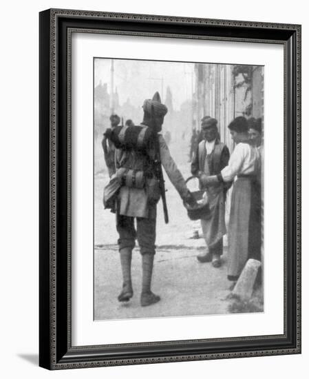 A Soldier from the British Indian Army, France, C1915-null-Framed Giclee Print