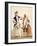 A Soldier with Peasants, 1839 (W/C)-Eugene-Louis Lami-Framed Giclee Print