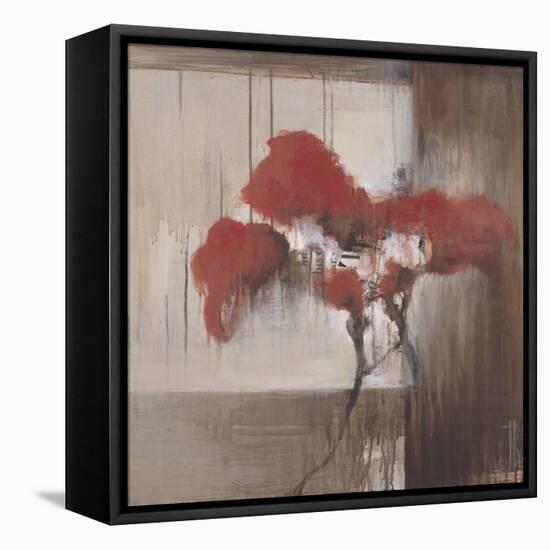 A Solitary Stem I-Terri Burris-Framed Stretched Canvas