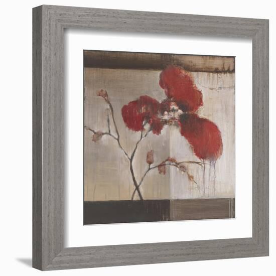 A Solitary Stem II-Terri Burris-Framed Art Print