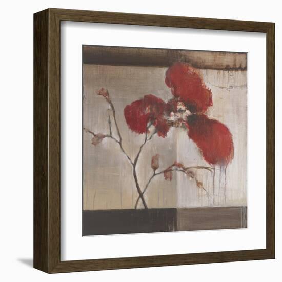 A Solitary Stem II-Terri Burris-Framed Art Print