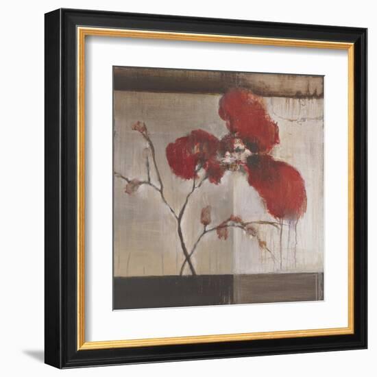 A Solitary Stem II-Terri Burris-Framed Art Print