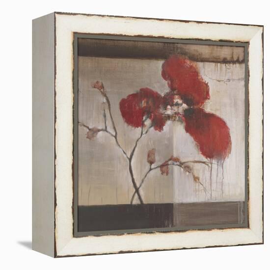 A Solitary Stem II-Terri Burris-Framed Stretched Canvas