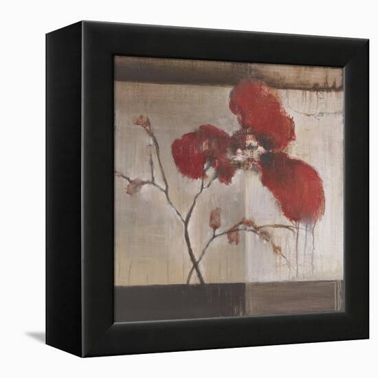 A Solitary Stem II-Terri Burris-Framed Stretched Canvas