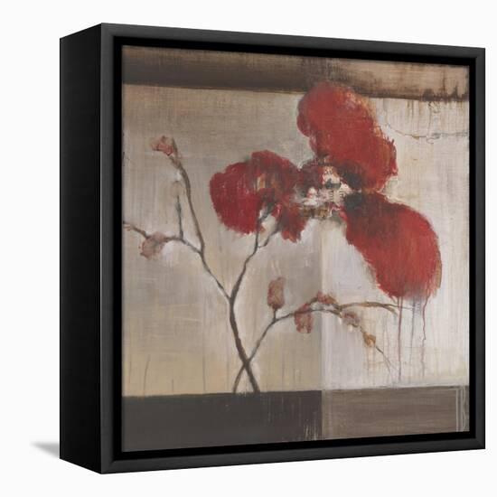 A Solitary Stem II-Terri Burris-Framed Stretched Canvas