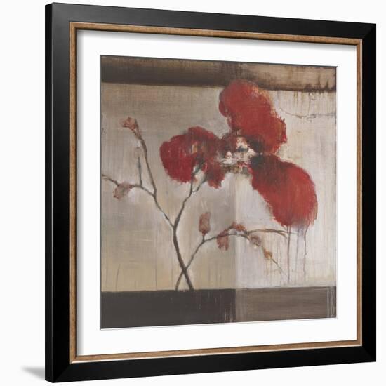 A Solitary Stem II-Terri Burris-Framed Art Print