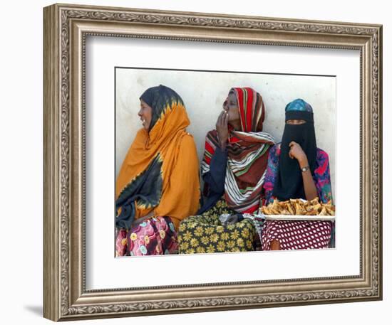 A Somali Woman in Hargeisa, Somalia-null-Framed Photographic Print
